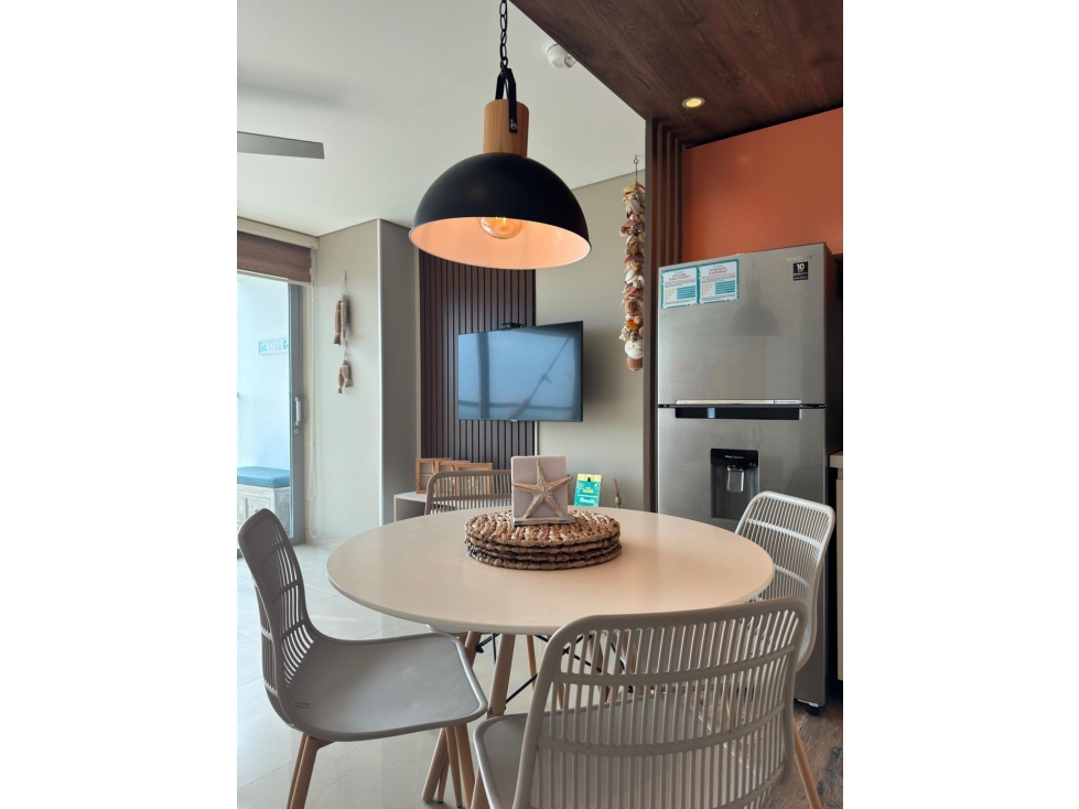 VENDO APARTAMENTO AMOBLADO DE USO TURÍSTICO EN LA BOQUILLA CARTAGENA — foto 5