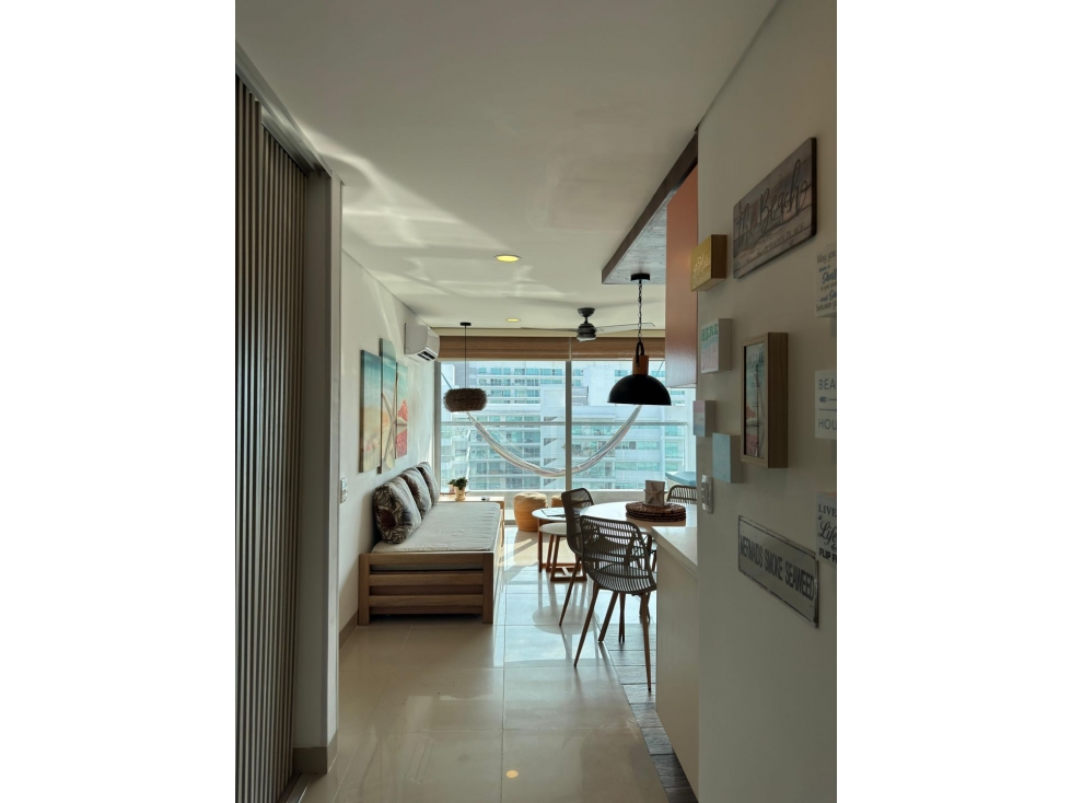 VENDO APARTAMENTO AMOBLADO DE USO TURÍSTICO EN LA BOQUILLA CARTAGENA — foto 6