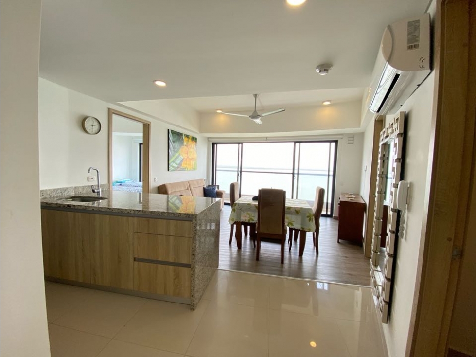 VENDO APARTAMENTO AMOBLADO EN CIELO MAR CARTAGENA — foto 2