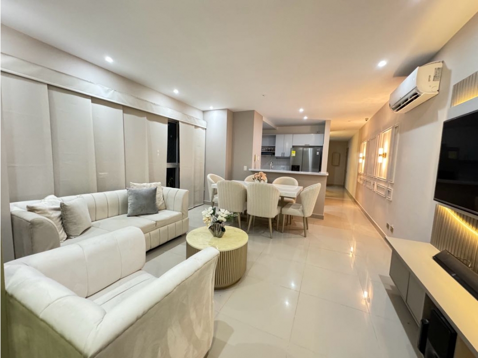 VENDO APARTAMENTO AMOBLADO EN EL PIE DE LA POPA CARTAGENA