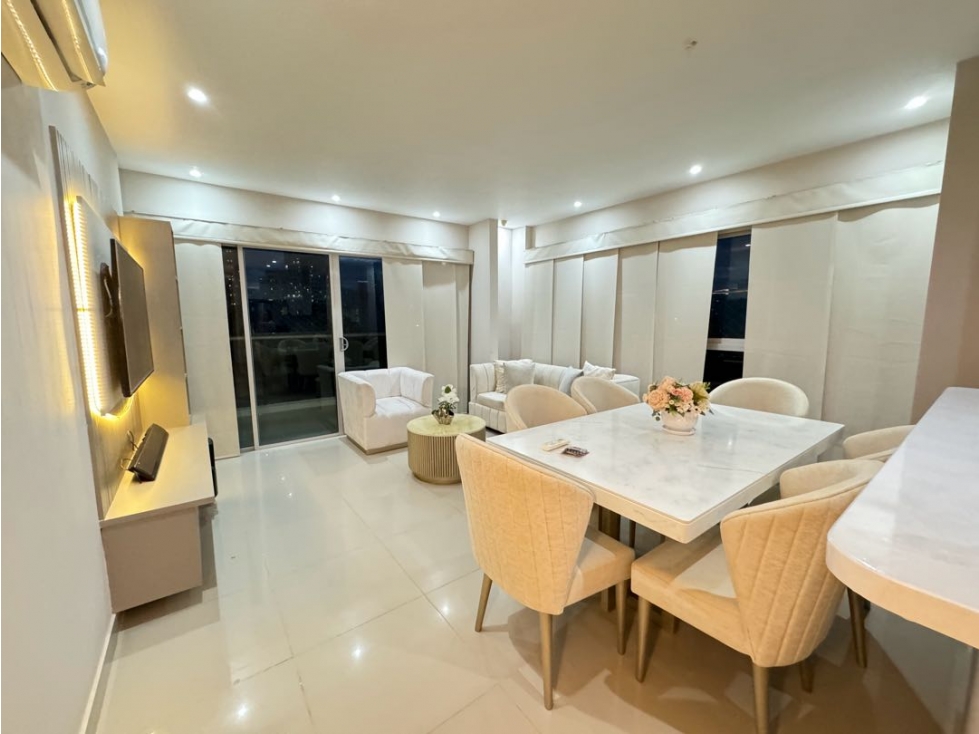 VENDO APARTAMENTO AMOBLADO EN EL PIE DE LA POPA CARTAGENA — foto 2