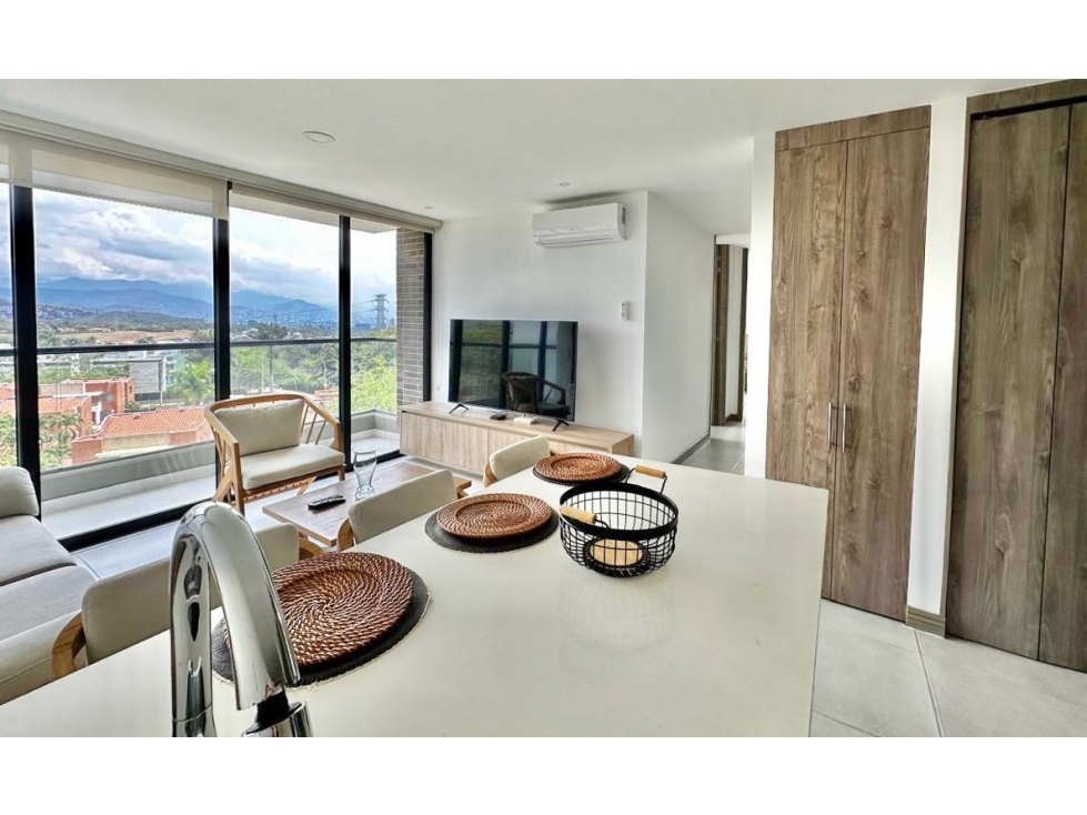 VENDO APARTAMENTO AMOBLADO EN PANCE, SUR DE CALI