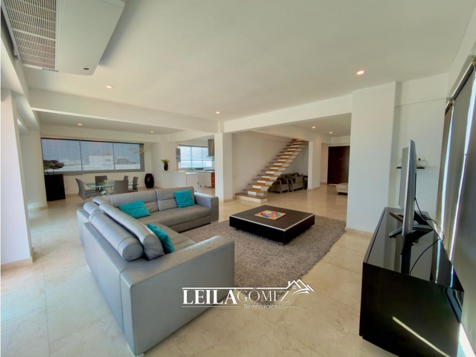 VENTA PENTHOUSE DE LUJO FRENTE AL MAR Morros? Zona Norte de Cartagena