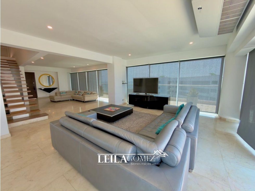 VENTA PENTHOUSE DE LUJO FRENTE AL MAR Morros? Zona Norte de Cartagena — foto 2