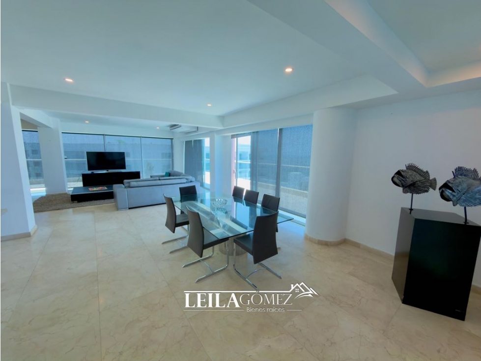 VENTA PENTHOUSE DE LUJO FRENTE AL MAR Morros? Zona Norte de Cartagena — foto 3