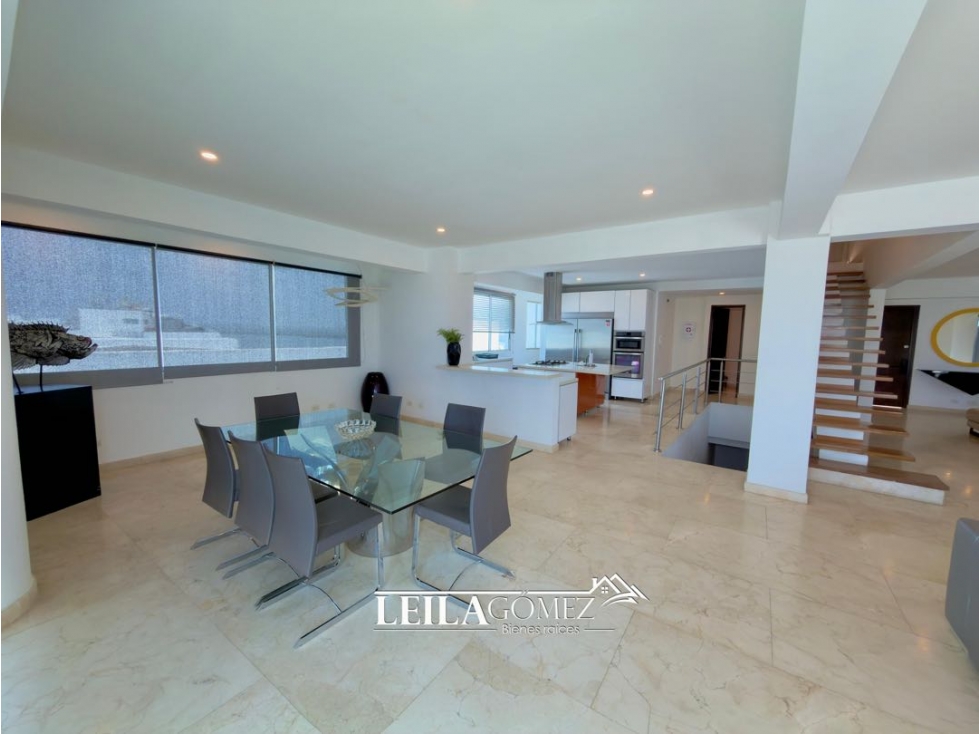 VENTA PENTHOUSE DE LUJO FRENTE AL MAR Morros? Zona Norte de Cartagena — foto 6