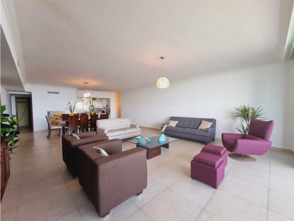 VENTA APARTAMENTO AMOBLADO AV BALBOA 271M FRENTE AL MAR WATERS — foto 2