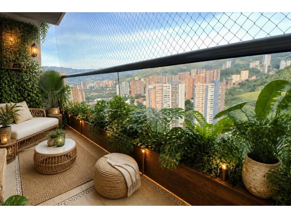 Vendo apartamento con hermosa vista en Pan de Azucar, Sabaneta