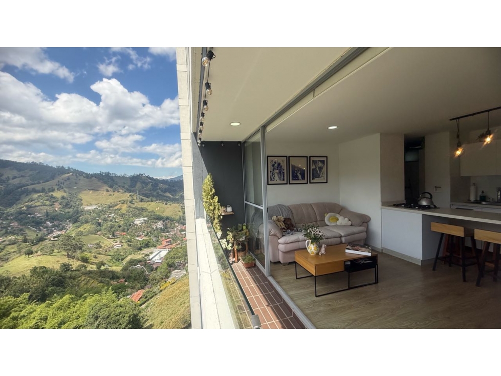VENDO APARTAMENTO CON HERMOSA VISTA EN SABANETA — foto 5