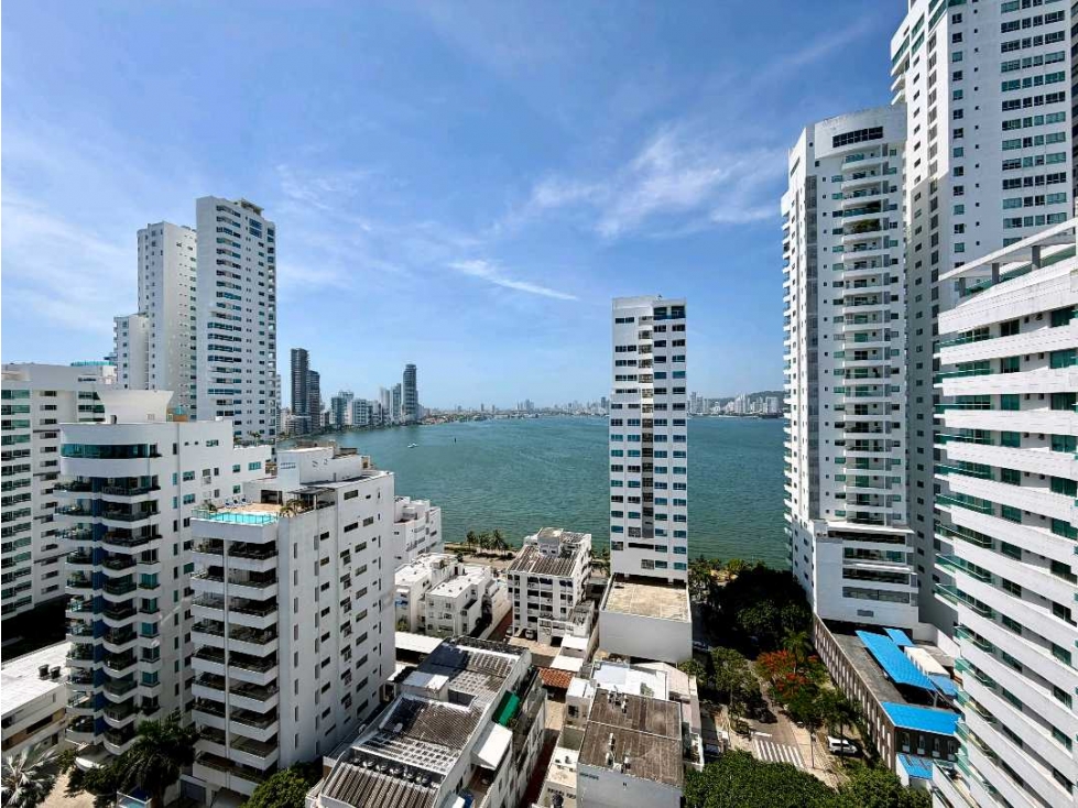 VENDO APARTAMENTO CON VISTA A LA BAHIA CASTILLOGRANDE CARTAGENA — foto 2