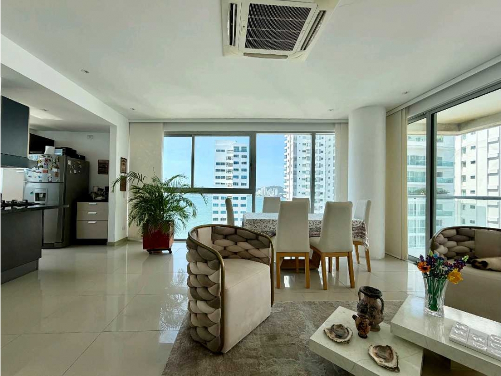 VENDO APARTAMENTO CON VISTA A LA BAHIA CASTILLOGRANDE CARTAGENA — foto 6