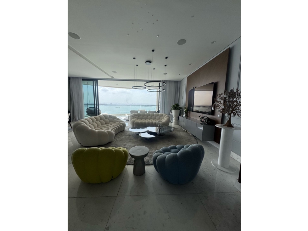 Vendo apartamento de lujo en Cartagena Bocagrande, con muelle — foto 2