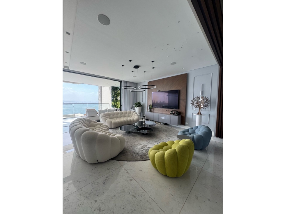 Vendo apartamento de lujo en Cartagena Bocagrande, con muelle — foto 3
