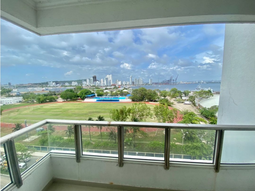 VENDO APARTAMENTO DE TRES ALCOBAS Y PARQUEADERO EN BOCAGRANDE