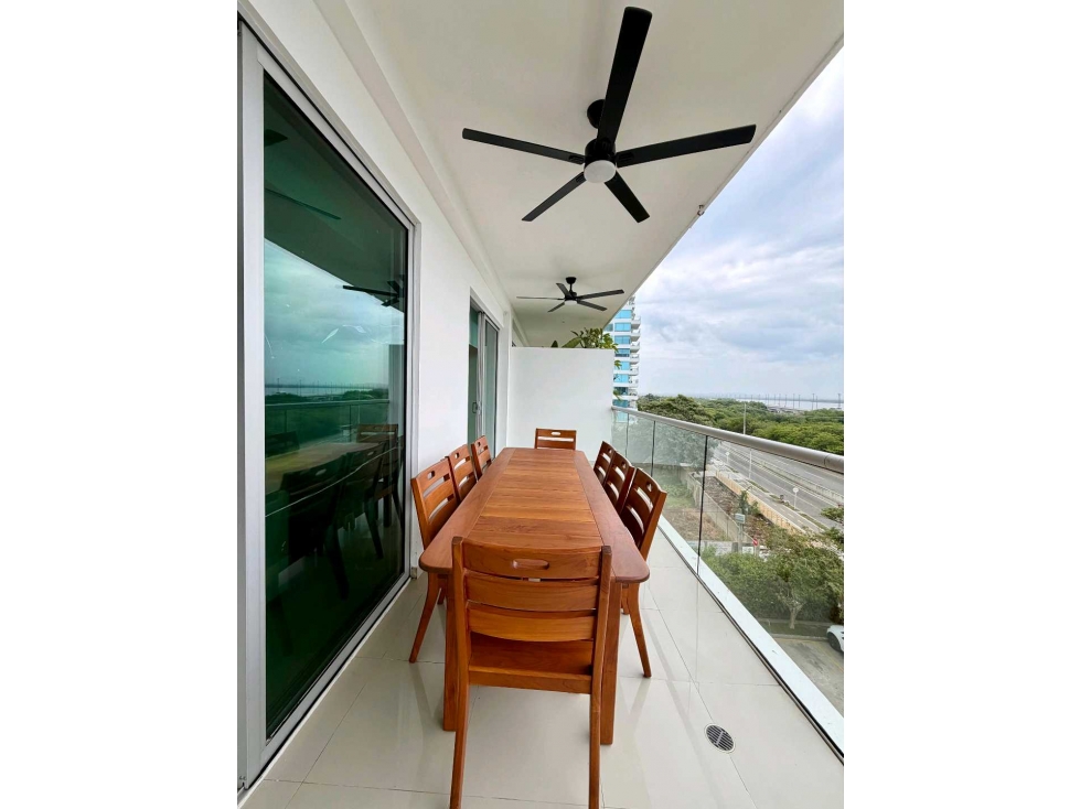 VENDO APARTAMENTO DE USO MIXTO AMOBLADO MORROS VITRI CARTAGENA