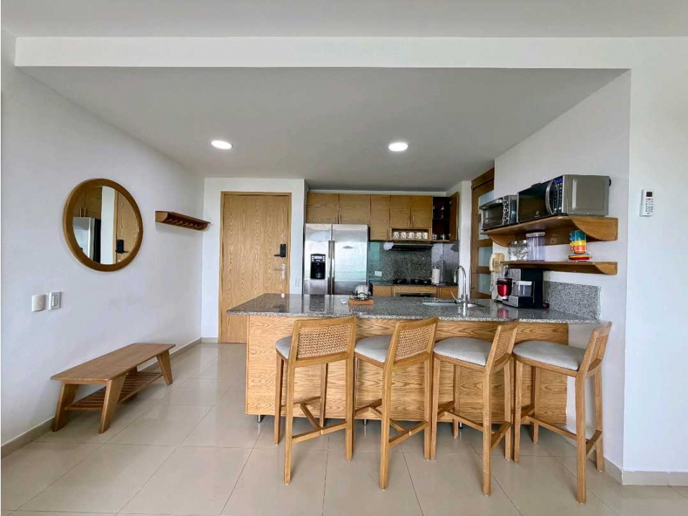 VENDO APARTAMENTO DE USO MIXTO AMOBLADO MORROS VITRI CARTAGENA — foto 2