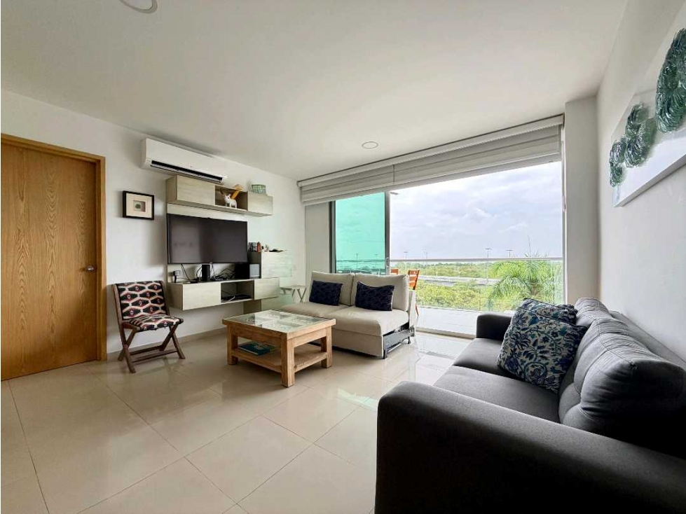 VENDO APARTAMENTO DE USO MIXTO AMOBLADO MORROS VITRI CARTAGENA — foto 4