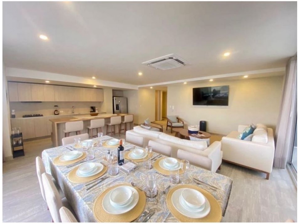 ¡VENDO APARTAMENTO AMOBLADO DE USO TURÃSTICO EN CIELO MAR - CARTAGENA! — foto 4