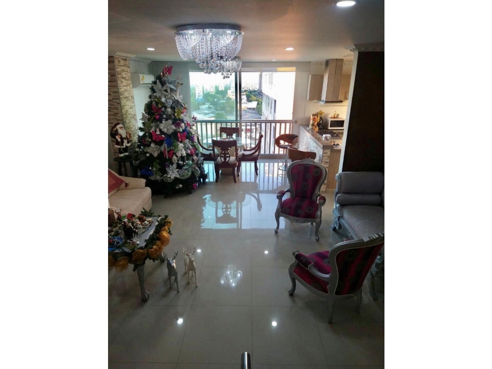 VENDO APARTAMENTO DUPLEX EN VILLA SANTOS TERRAZA AMPLIA BARRANQUILLA - 1