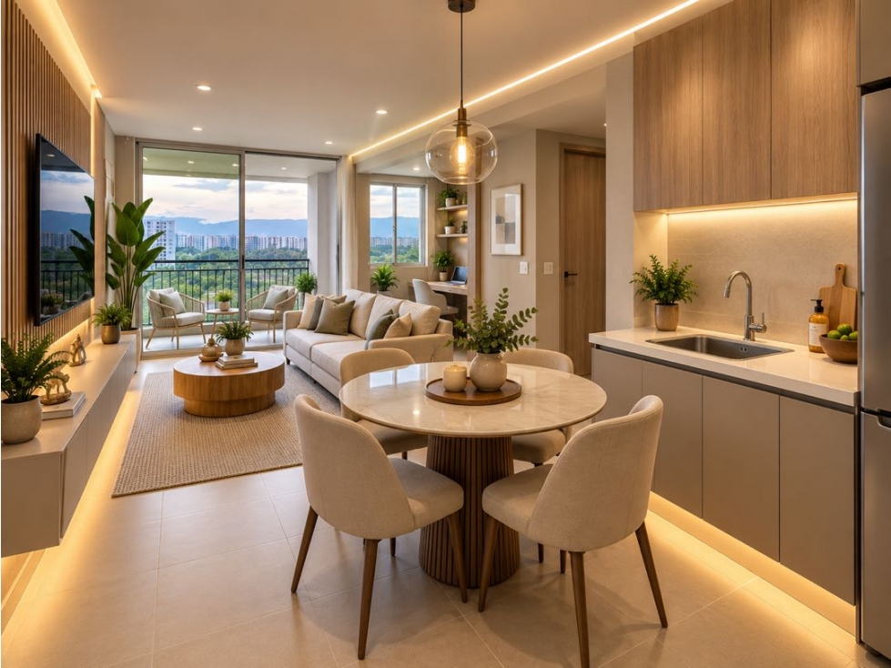 VENDO APARTAMENTO EN KACHIPAY EN OBRA GRIS 66m2 piso 8 — foto 2