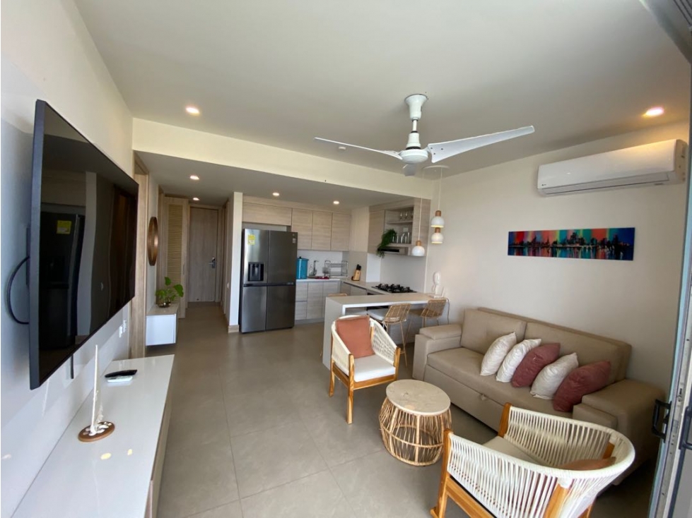 ARRIENDO APARTAMENTO AMOBLADO EN SERENA DEL MAR — foto 2