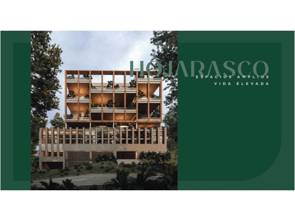 VENDO APARTAMENTO EN PROYECTO ASOCIATIVO HOJARASCO EL POBLADO MEDELLÍN
