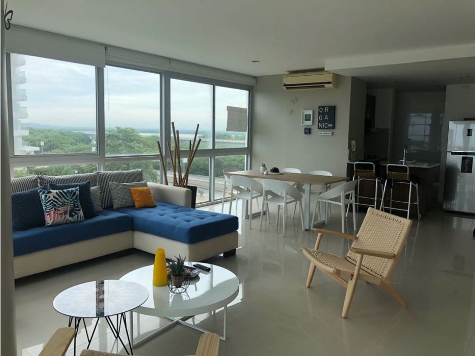 Vendo apartamento en zona norte, con vista al mar y a la ciénaga!