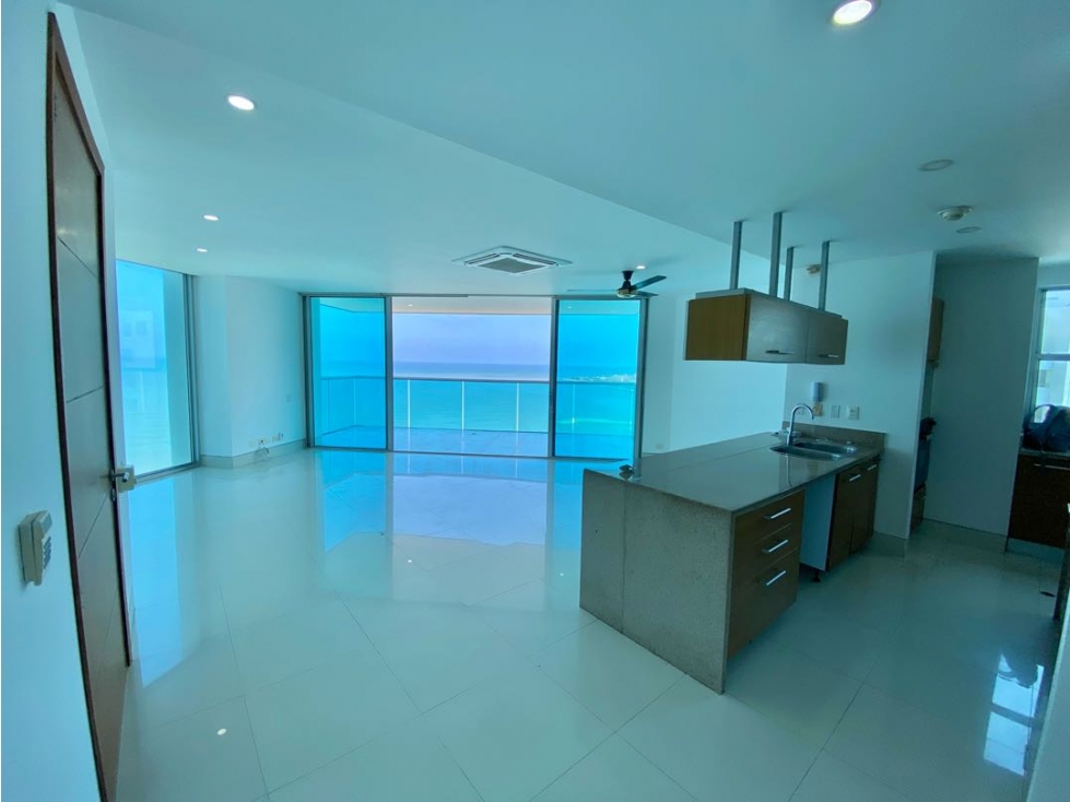 vendo apartamento frente al malecón de bocagrande