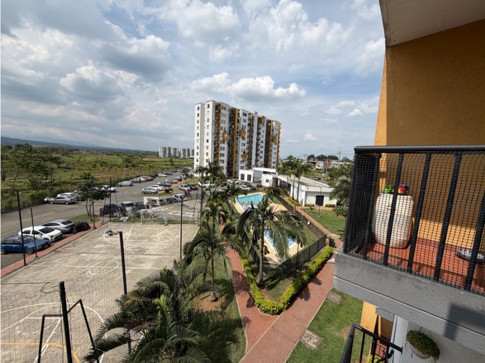 Vendo apartamento Alfaguara, Jamundí en cuarto piso C/A CW9712652VZ