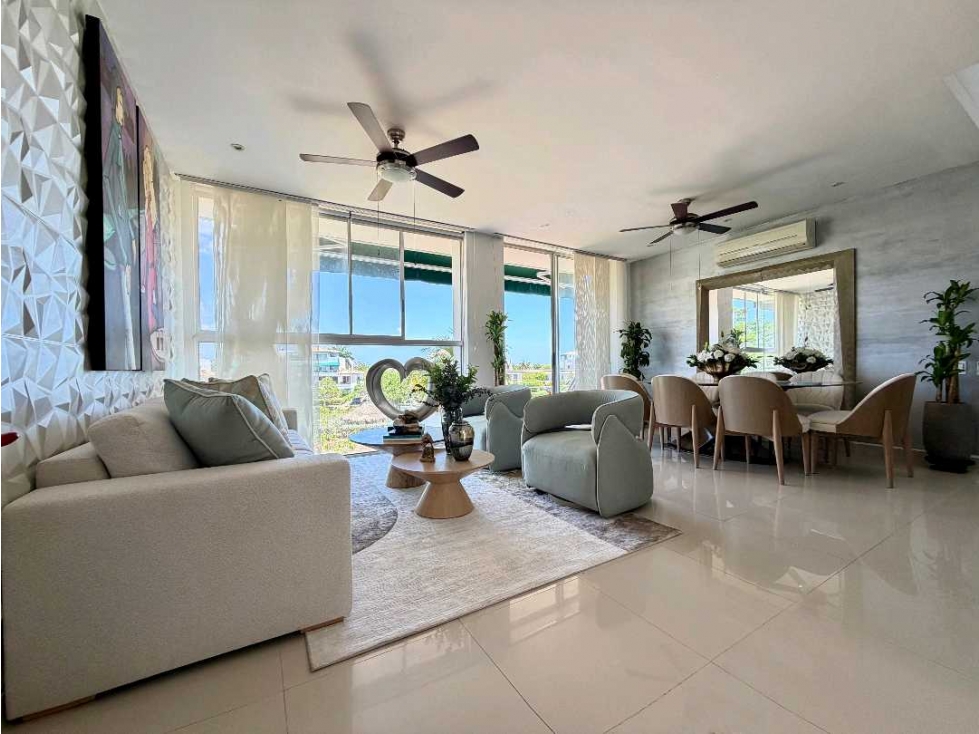 VENDO APARTAMENTO REMODELADO LAGUNA CLUB ZONA NORTE CARTAGENA