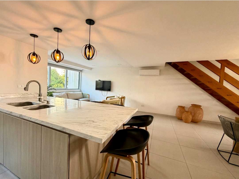 VENDO APARTAMENTO REMODELADO SEGUROS BOLIVAR BOCAGRANDE CARTAGENA — foto 3