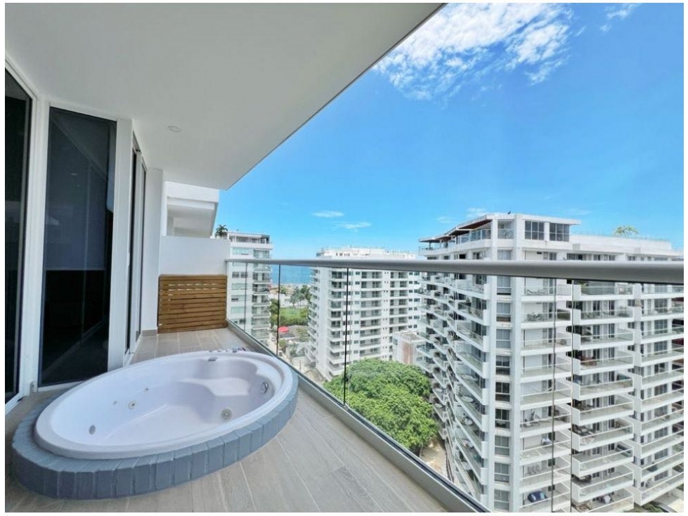 VENDO APARTAMENTO USO TURÍSTICO 2 ALCOBAS ED. MARTINIQUE CIELO MAR — foto 2
