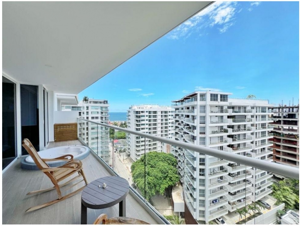VENDO APARTAMENTO USO TURÍSTICO 2 ALCOBAS ED. MARTINIQUE CIELO MAR — foto 3