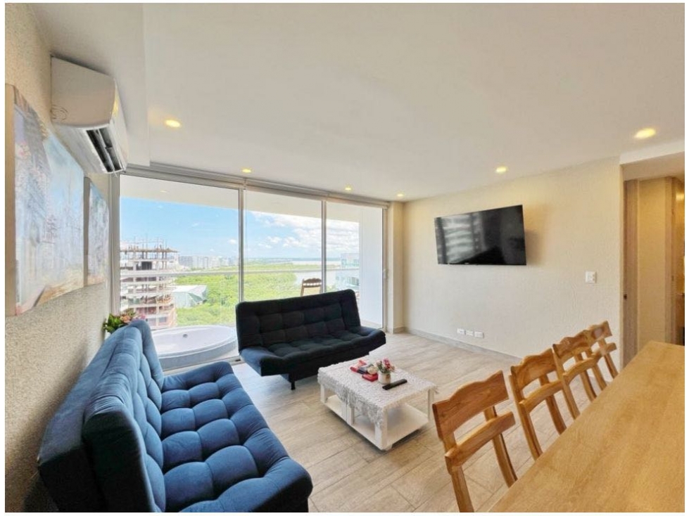 VENDO APARTAMENTO USO TURÍSTICO 2 ALCOBAS ED. MARTINIQUE CIELO MAR — foto 6