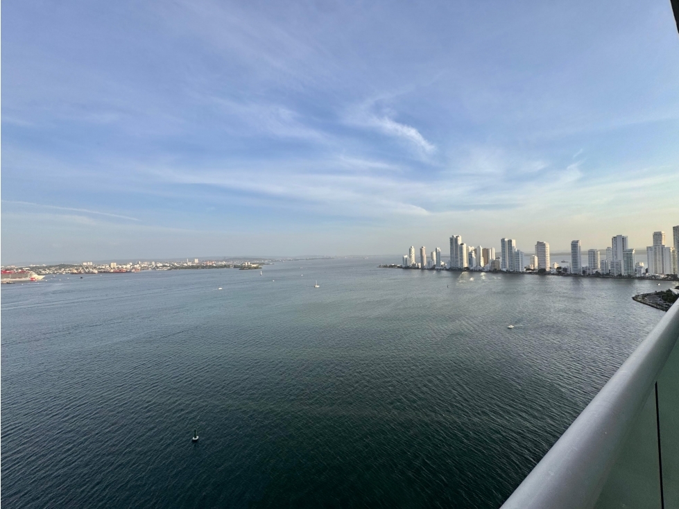 VENDO APARTAMENTO VISTA A LA BAHÍA BAHÍA BOCAGRANDE CARTAGENA — foto 4