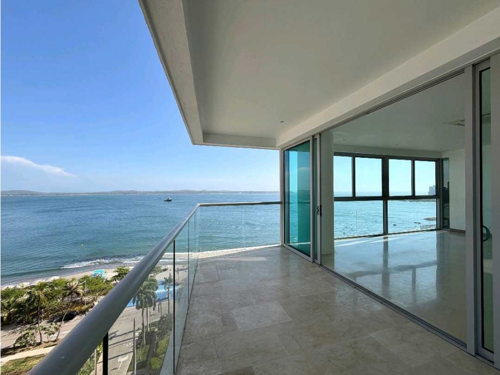 VENDO APARTAMENTO VISTA A LA MAR MAREA 511 CASTILLOGRANDE CARTAGENA