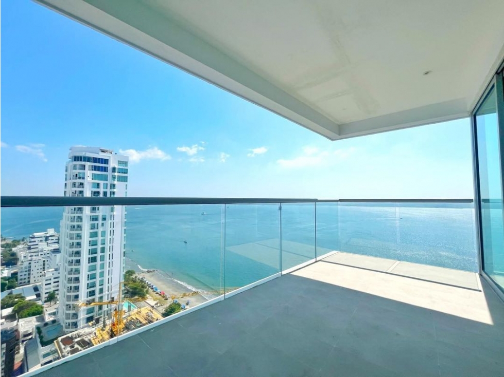 VENDO APARTAMENTO VISTA A LA PLAYA MAREA 511 CASTILLOGRANDE CARTAGENA