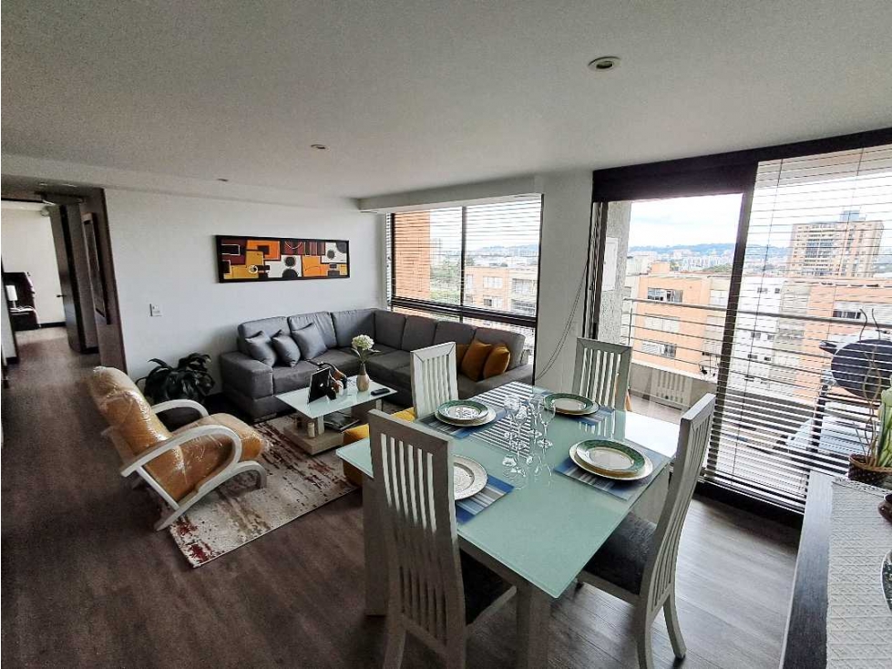 Vendo Apto. 107 m2 Alameda Plaza Remodelado piso 14 sol d tarde