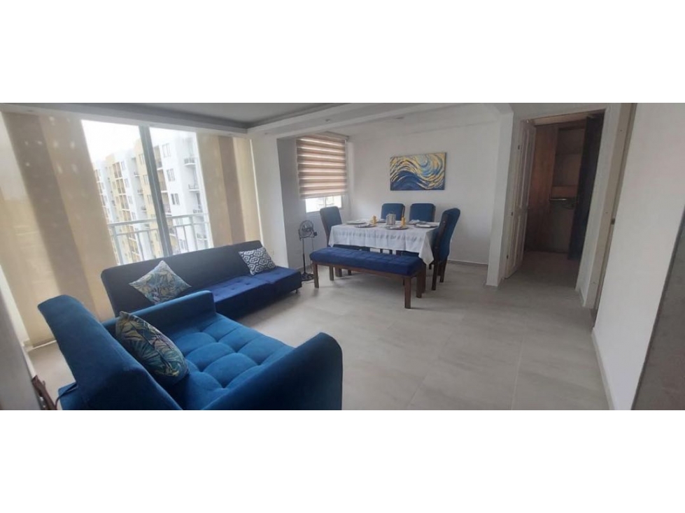 VENDO APTO AMOBLADO EN BARRANQUILLA ALAMEDA DEL RÍO — foto 3