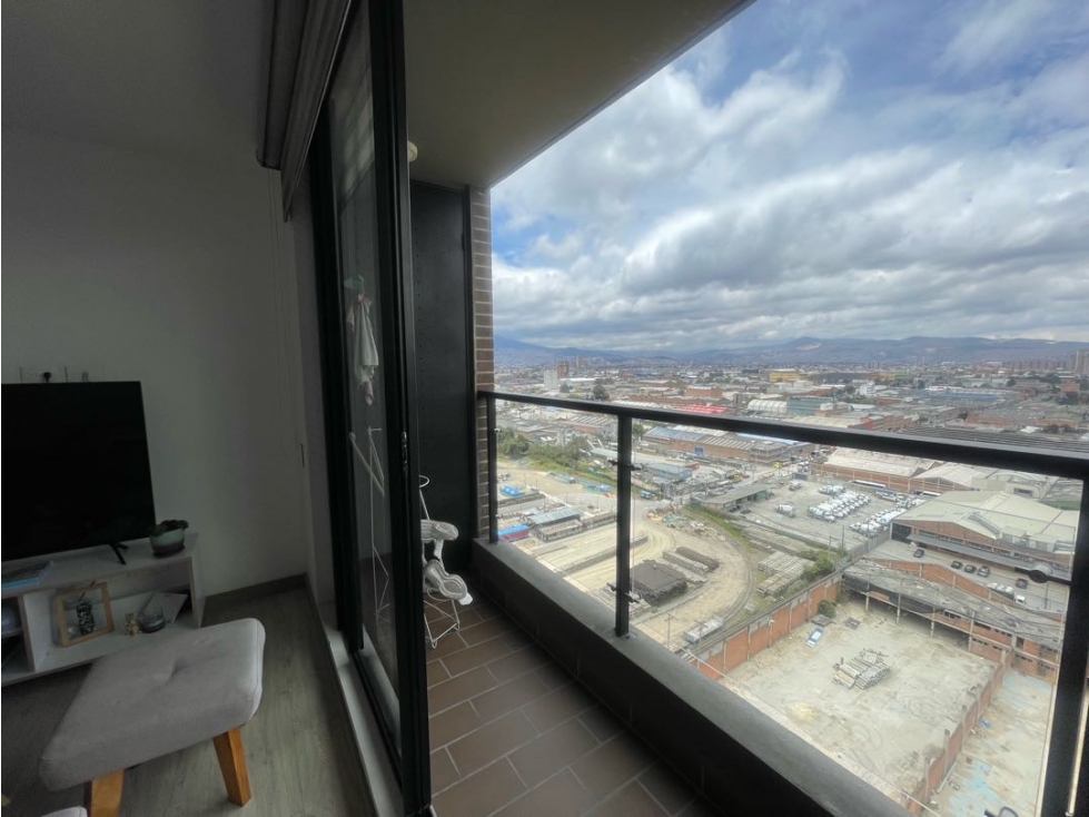 Vendo apto Ciudad Salitre + 3 hab + 78 m2 + balcón+ piso 21 — foto 3