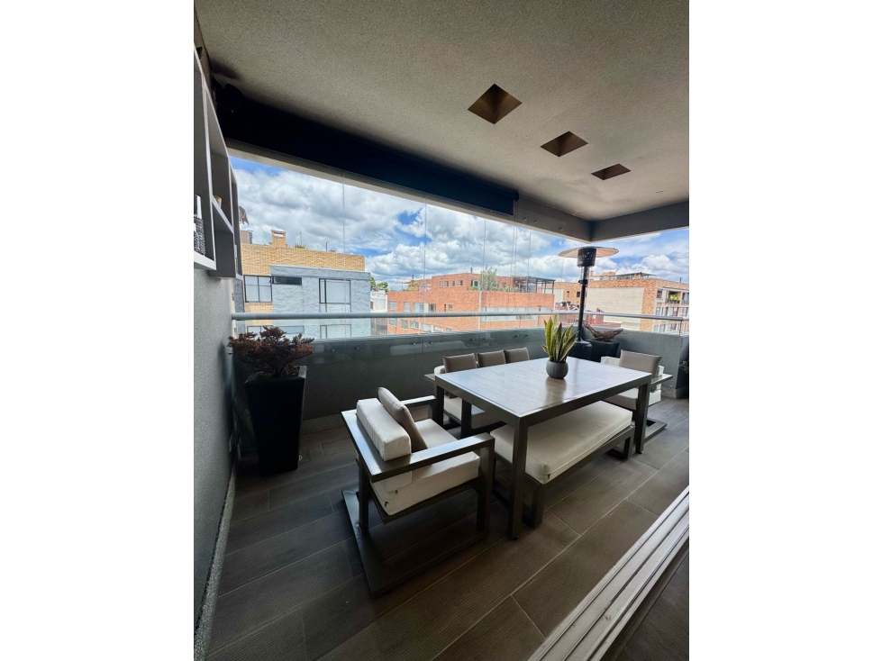 Vendo apto con terraza en Santa Paula