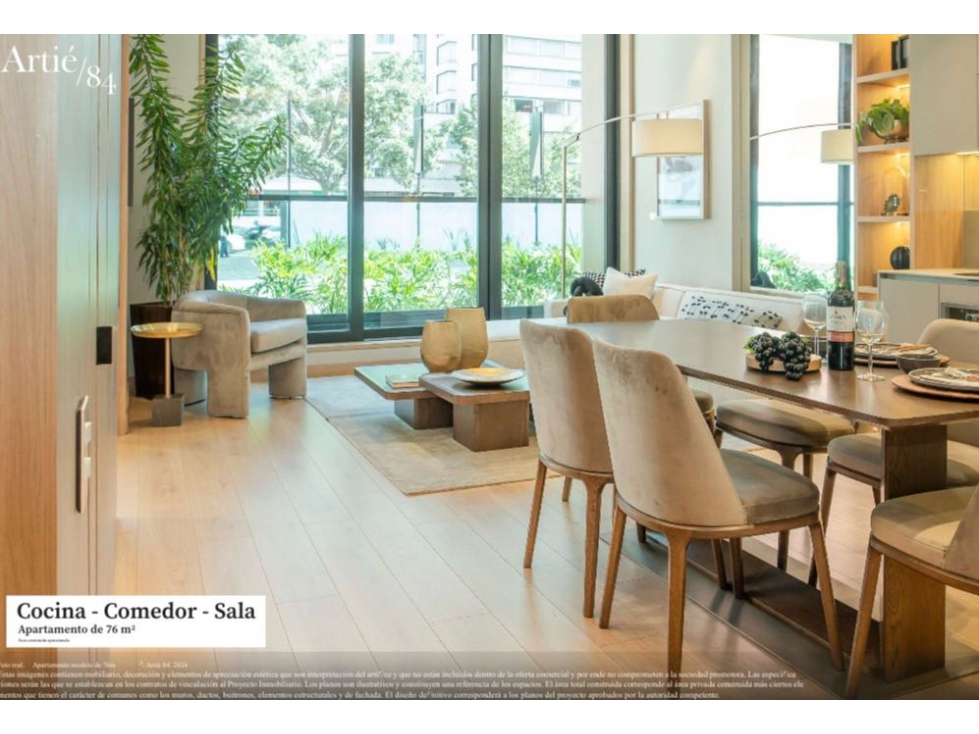 Vendo apto de 76 m2 en La Cabrera Bogota — foto 3