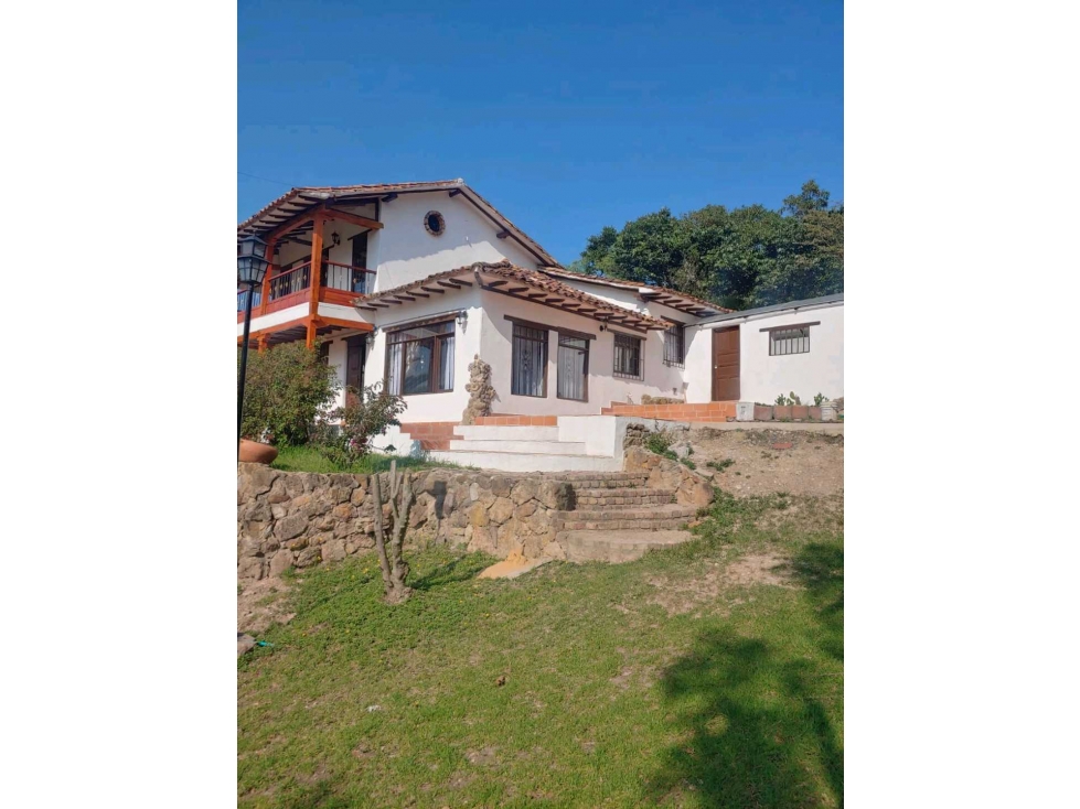 VENDO CASA CAMPESTRE SECTOR LA MALOCA -VILLA DE LEYVA