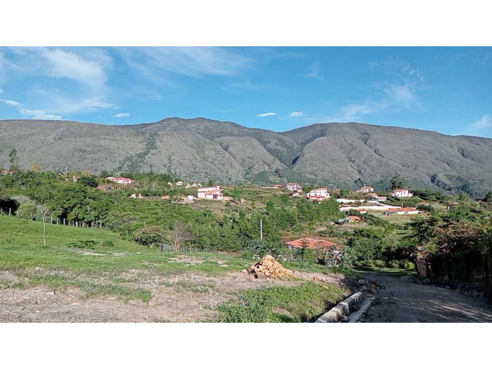 VENDO ATRACTIVO LOTE DE 3.200 METROS - SECTOR TORDOYA - VILLA DE LEYVA - 3