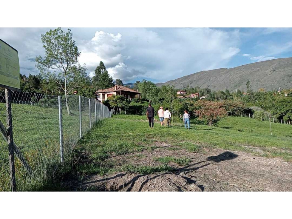 VENDO ATRACTIVO LOTE DE 3.200 METROS - SECTOR TORDOYA - VILLA DE LEYVA - 4