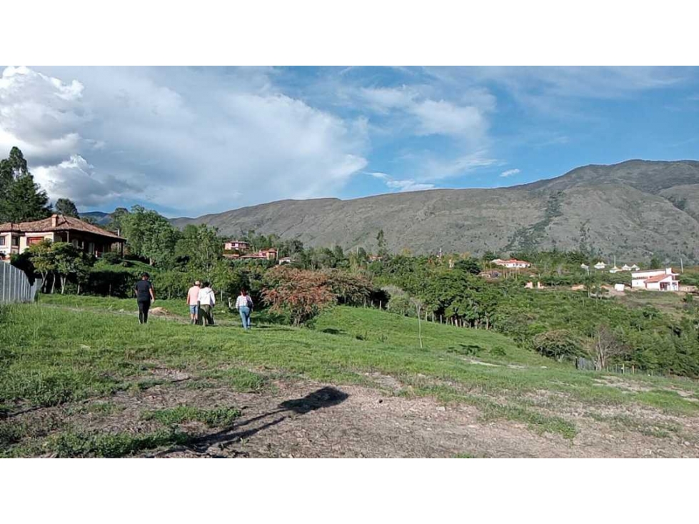 VENDO ATRACTIVO LOTE DE 3.200 METROS - SECTOR TORDOYA - VILLA DE LEYVA - 5