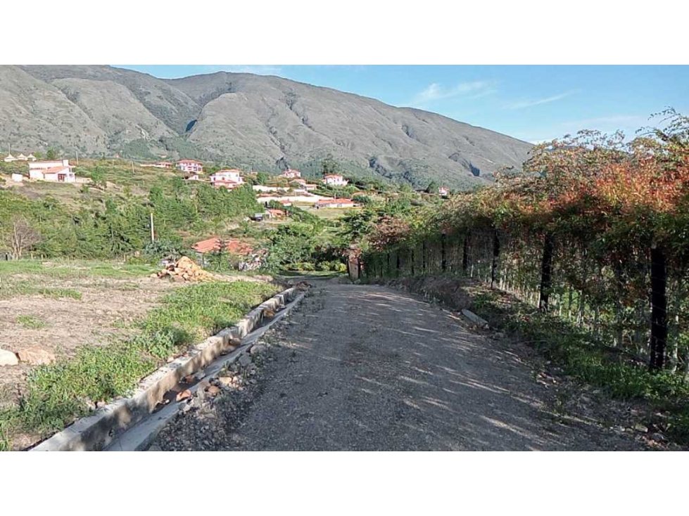 VENDO ATRACTIVO LOTE DE 3.200 METROS - SECTOR TORDOYA - VILLA DE LEYVA - 6