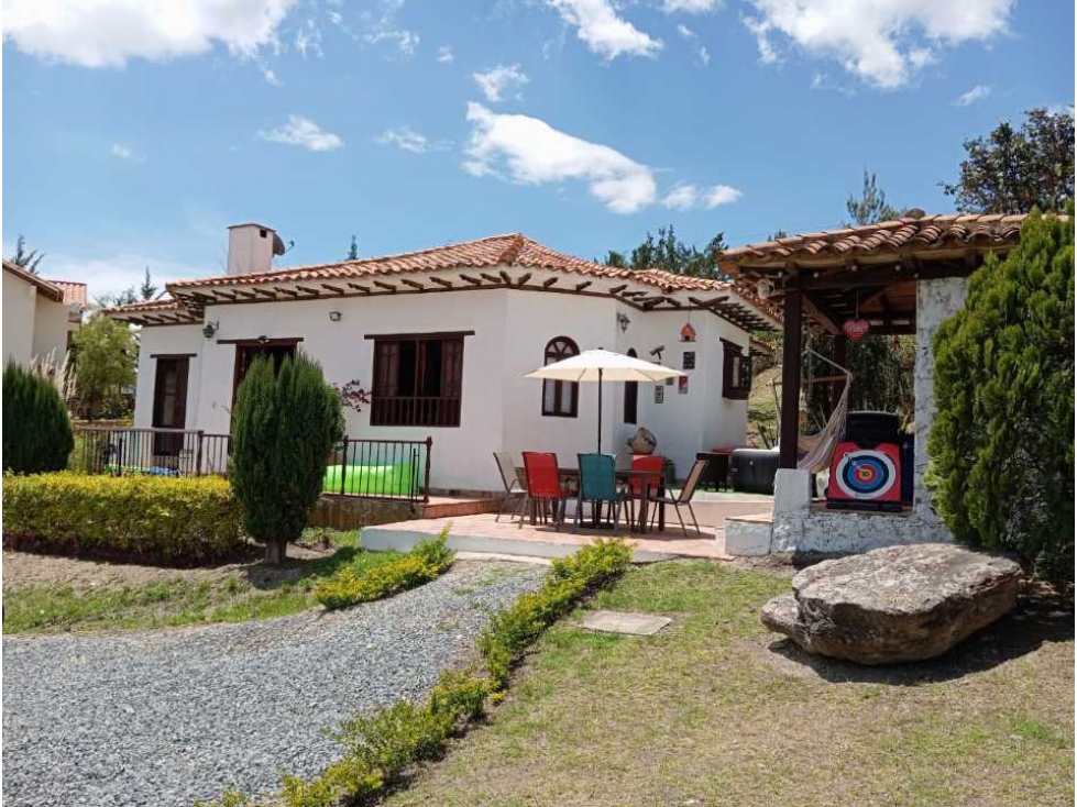 ARRIENDO CASA CAMPESTRE CON/SIN MUEBLES - MALOCA - VILLA DE LEYVA - 1