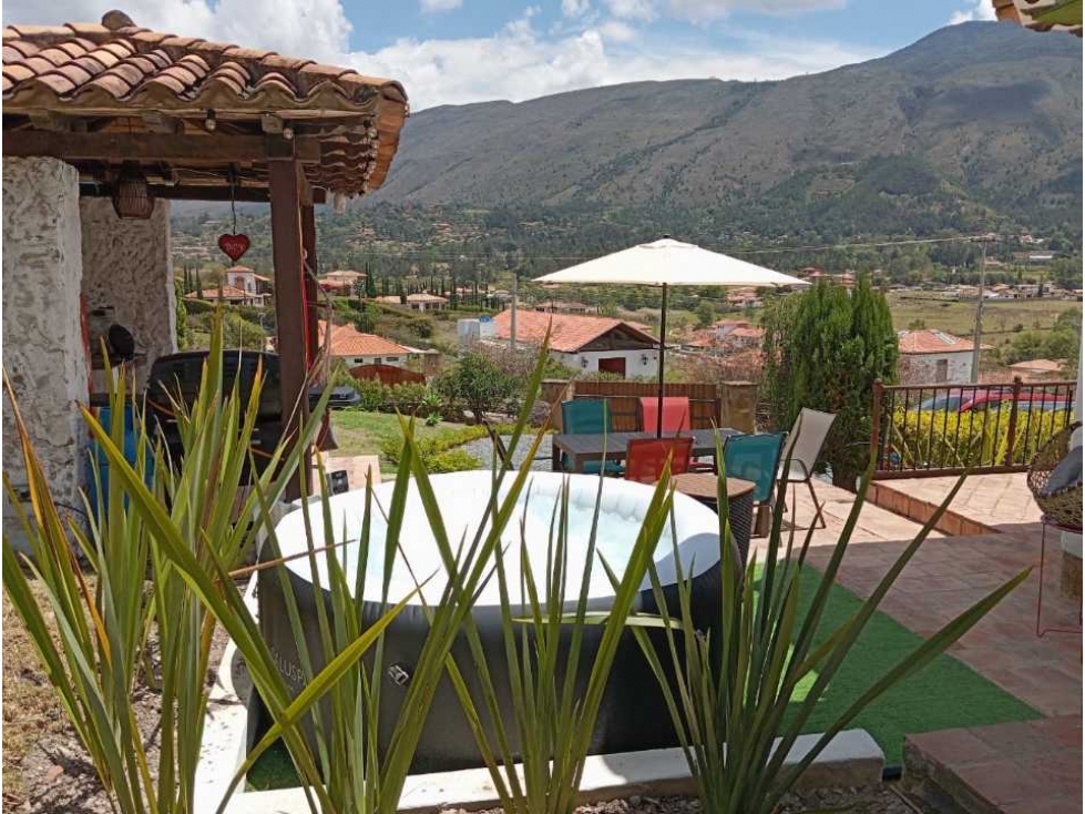 ARRIENDO CASA CAMPESTRE CON/SIN MUEBLES - MALOCA - VILLA DE LEYVA - 2