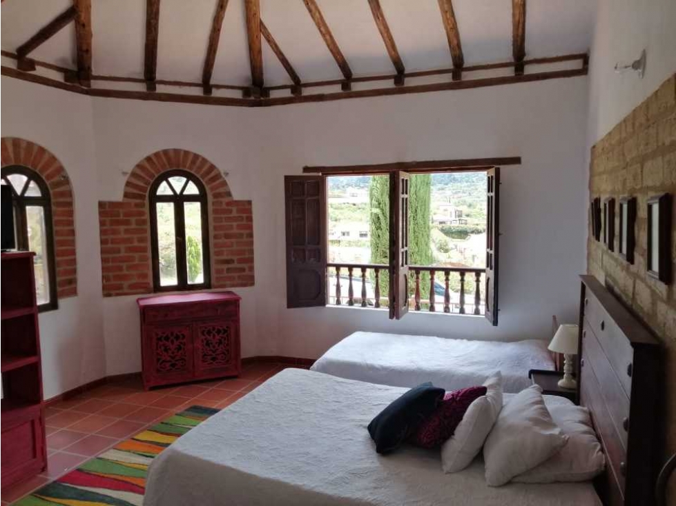 ARRIENDO CASA CAMPESTRE CON/SIN MUEBLES - MALOCA - VILLA DE LEYVA - 4